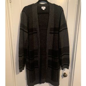 Plaid old navy cardigan
